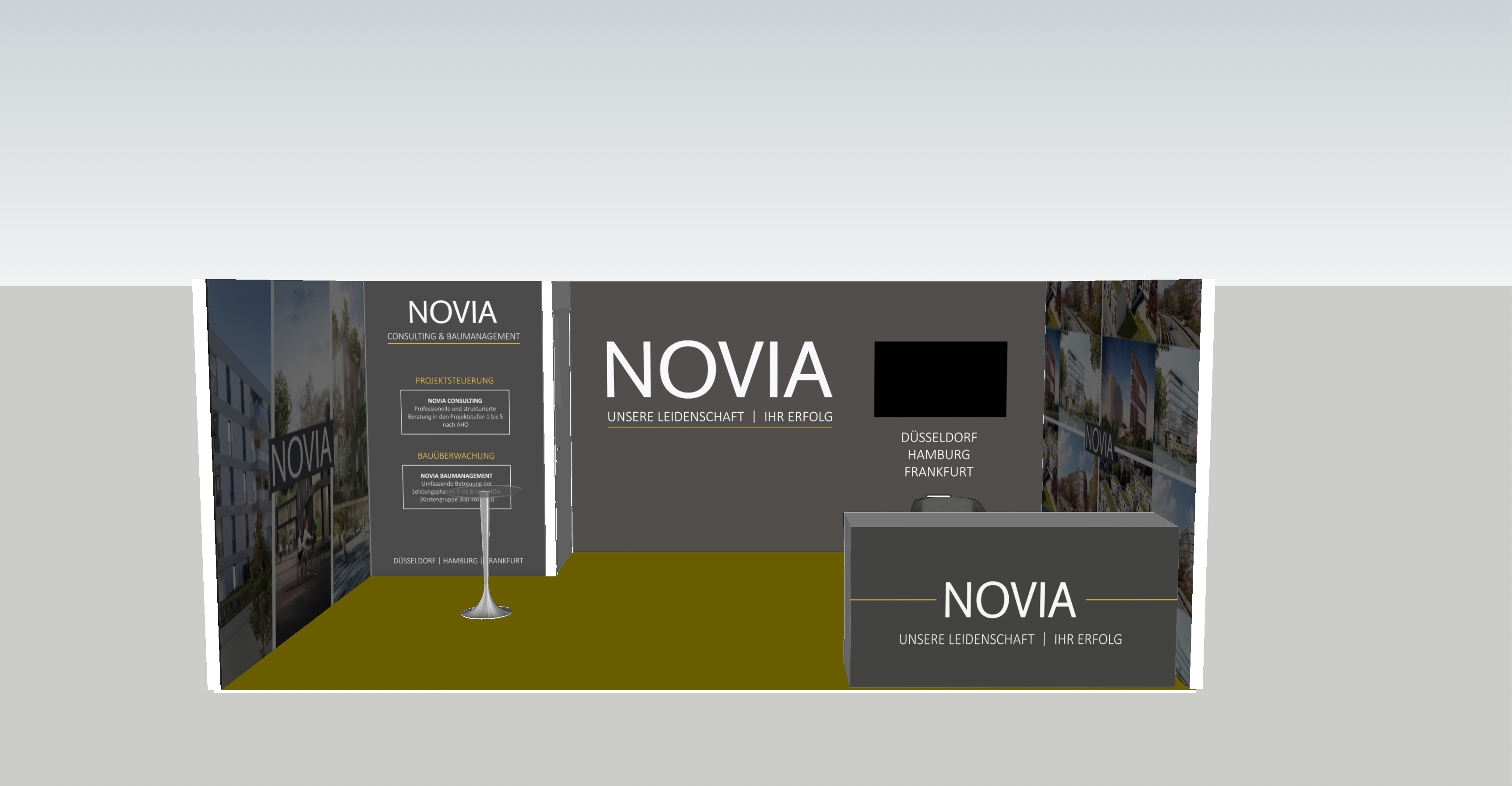 Stand der NOVIA Consulting & Baumanagement GmbH